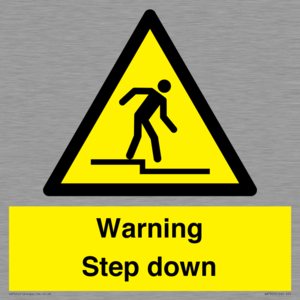 Warning Step down